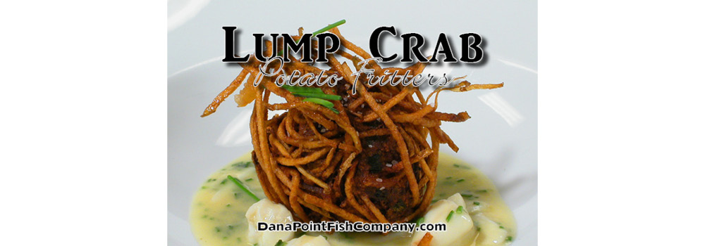 Dana Point Fish Company | Lump Crab Potato Fritters