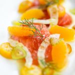 Salmon Crudo with Orange and Fennel